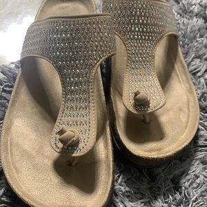 Nicole slip on sandals size 7